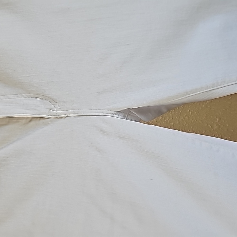 Madewell 10' High Rise White Skinny Jeans - Picture 4 of 9